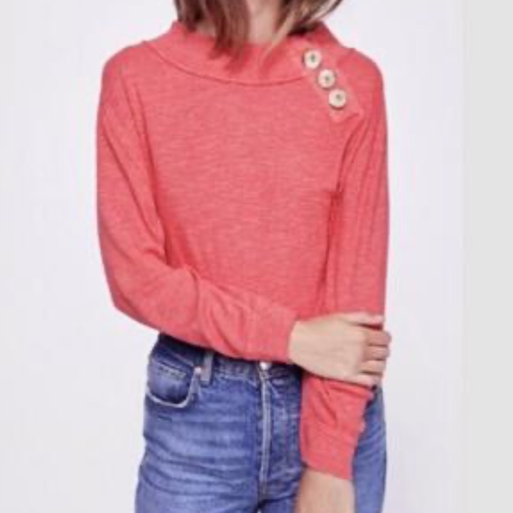 FREE PEOPLE WE THE FREE DONT FORGET ME TEE/TOP M